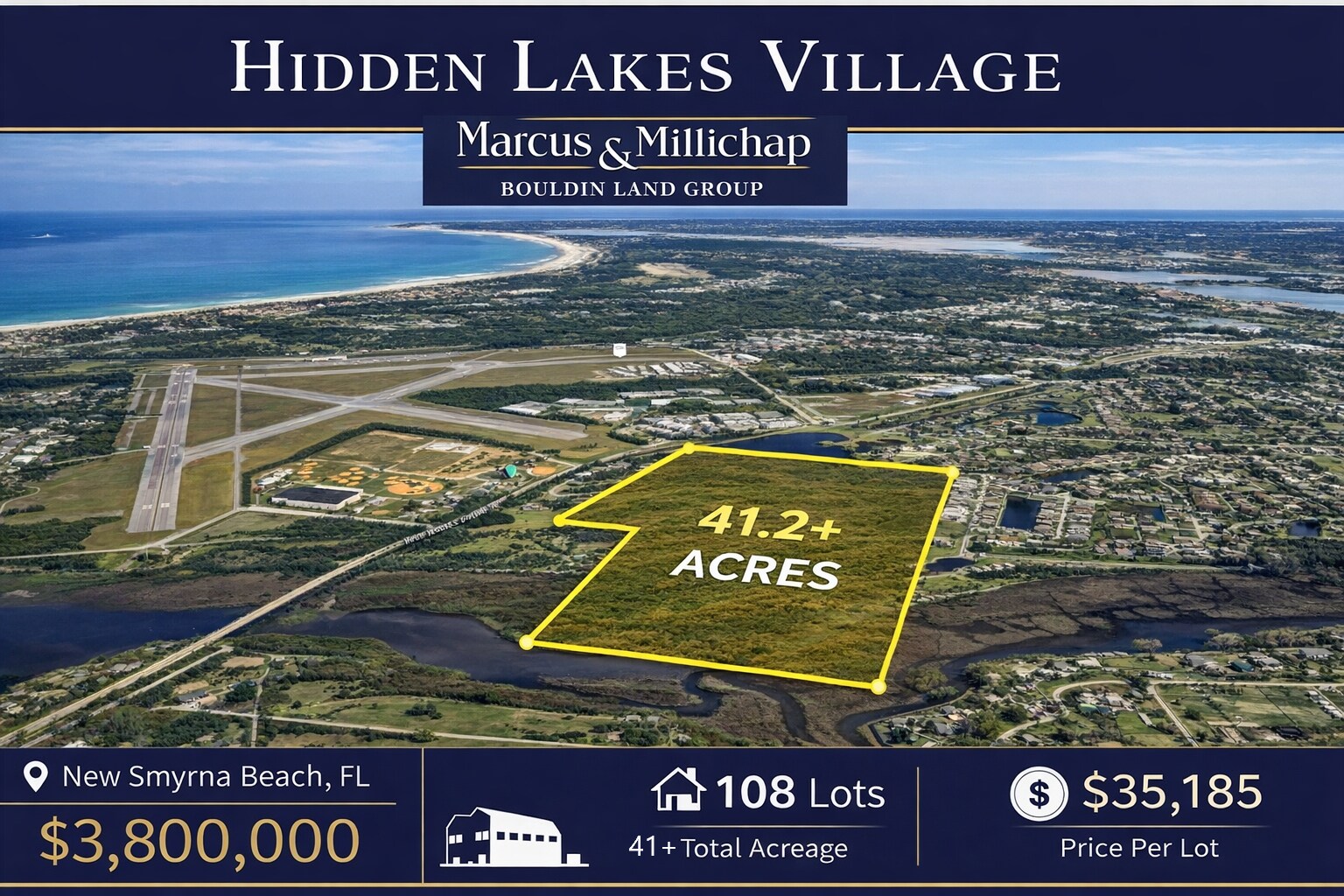 S Golf Lake Drive, New Smyrna Beach, FL à vendre Photo principale- Image 1 de 6