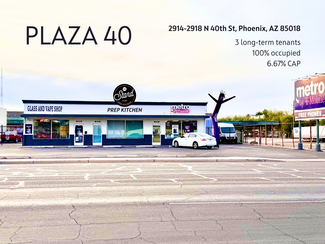 Plus de détails pour 2914-2918 N 40th St, Phoenix, AZ - Vente au détail à vendre