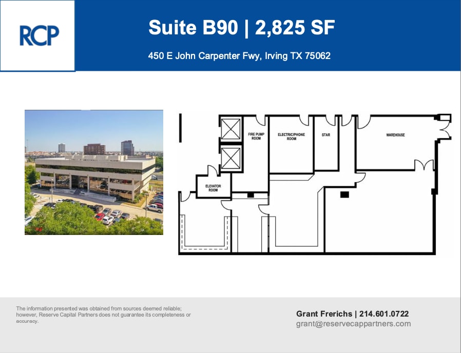 450 E John Carpenter Fwy, Irving, TX à louer Plan d’étage- Image 1 de 1