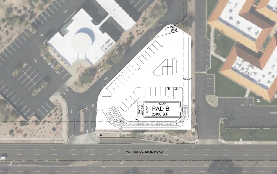 5690 W Thunderbird Rd, Glendale, AZ à louer - Plan de site - Image 3 de 3
