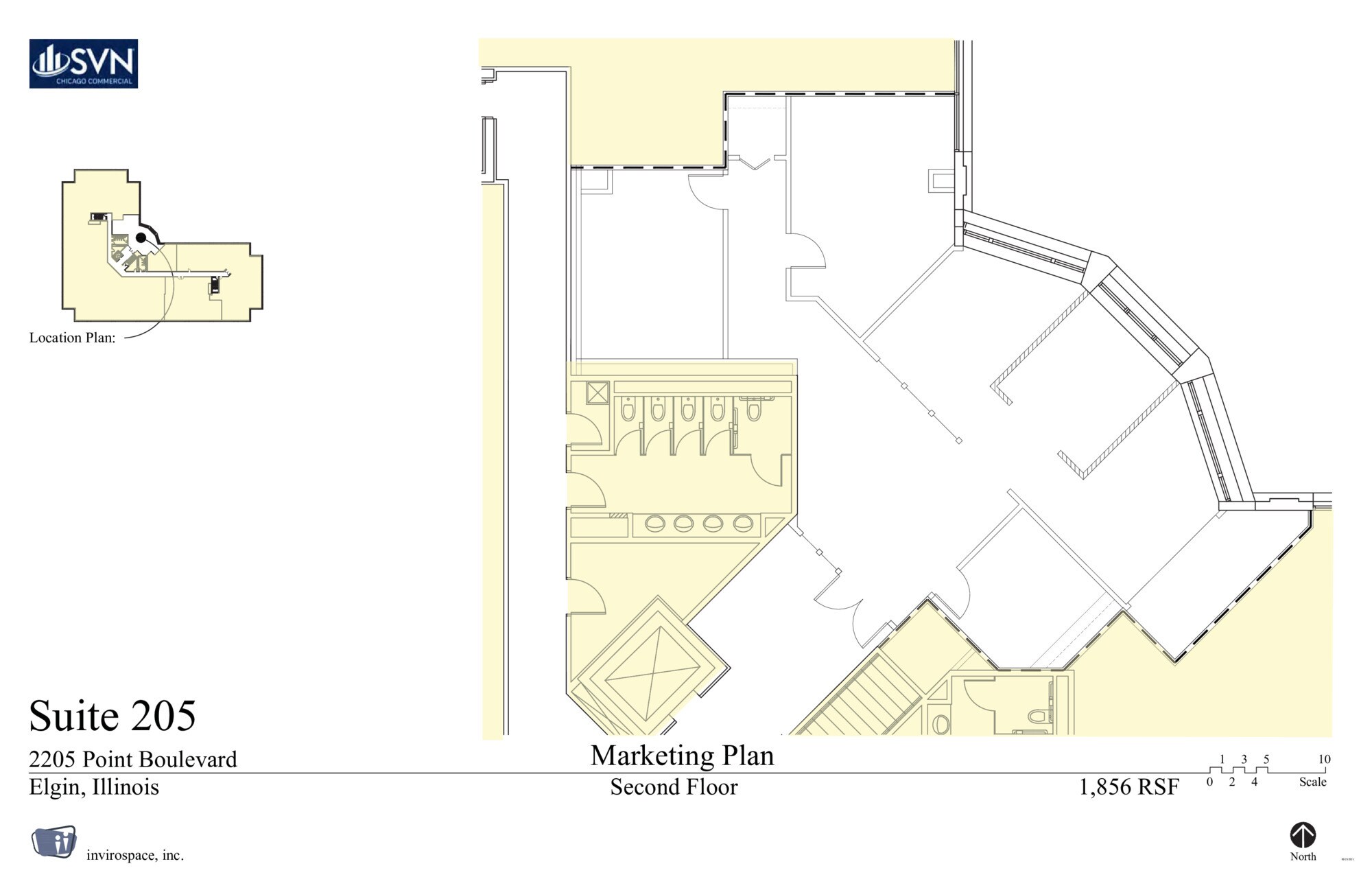 2205 Point Blvd, Elgin, IL for lease Floor Plan- Image 1 of 2