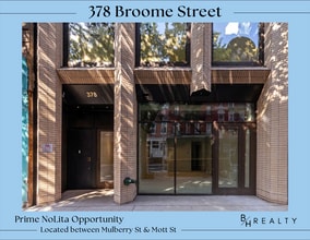 378 Broome St, New York, NY à louer Photo intérieure- Image 1 de 2