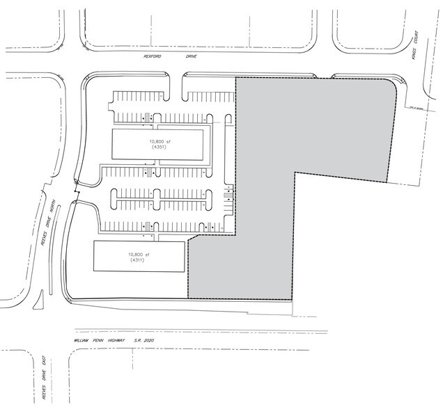 4317 Easton Ave, Bethlehem, PA à vendre - Plan de site - Image 3 de 3