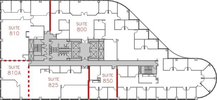 4270 Executive Sq, La Jolla, CA à louer Plan d’étage- Image 1 de 1