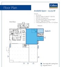 6711 Baymeadow Dr, Glen Burnie, MD for lease Floor Plan- Image 1 of 1