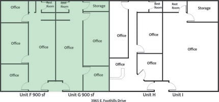 3965 E Foothhills Dr, Sierra Vista, AZ for lease Floor Plan- Image 1 of 1