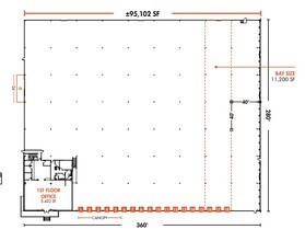 3401 Gresham Lake Rd, Raleigh, NC for lease Floor Plan- Image 2 of 2