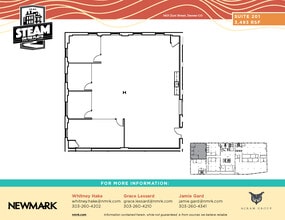 1401 Zuni St, Denver, CO à louer Plan d’étage- Image 1 de 1