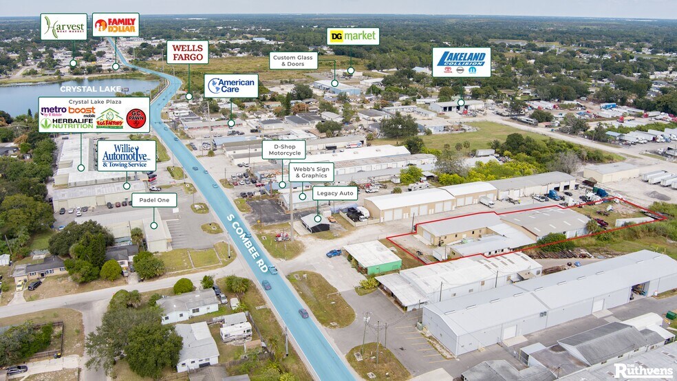 1714 S Combee Rd, Lakeland, FL à louer - Aérien - Image 3 de 15