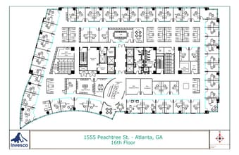 1555 Peachtree St, Atlanta, GA for lease Floor Plan- Image 1 of 1