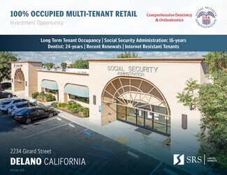 Plus de détails pour 2234-2236 Girard St, Delano, CA - Bureau à vendre