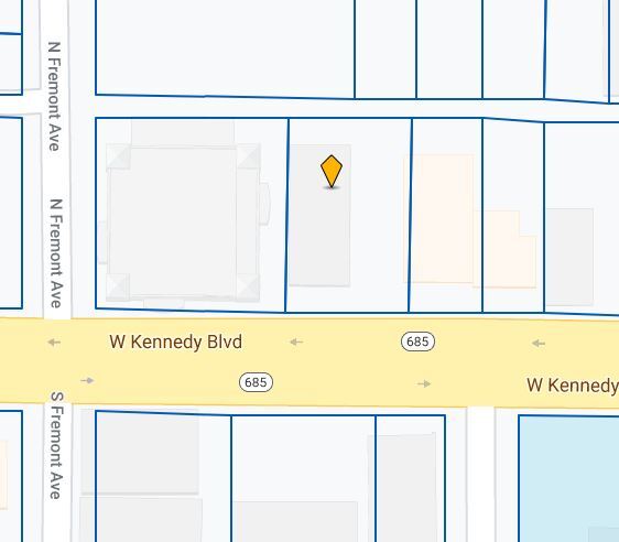 1723 W Kennedy Blvd, Tampa, FL à louer - Plan cadastral - Image 2 de 6