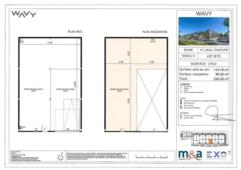 Industrial in Montpellier for lease - Floor Plan - Image 3 of 3