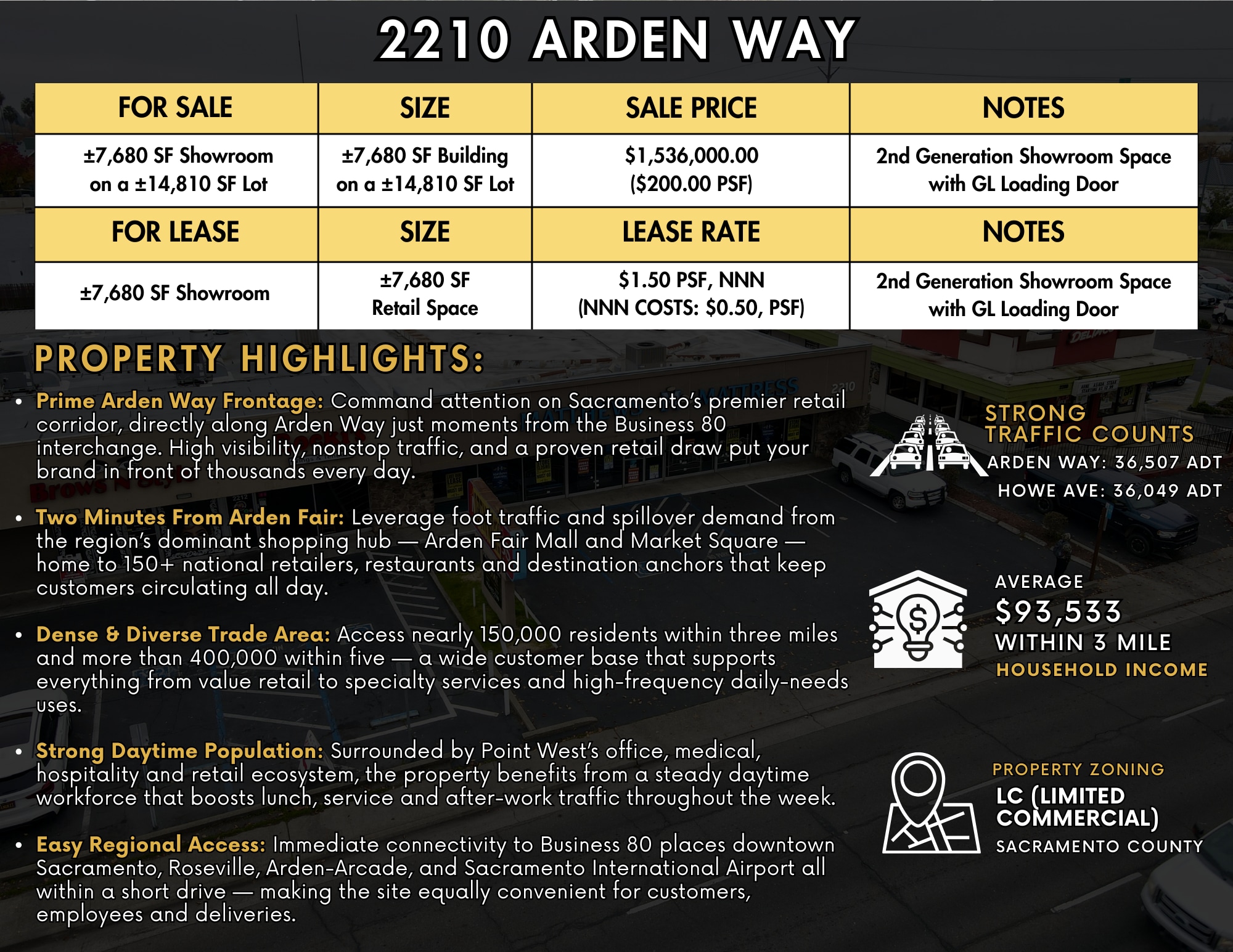 2210 Arden Way, Sacramento, CA for sale Interior Photo- Image 1 of 2