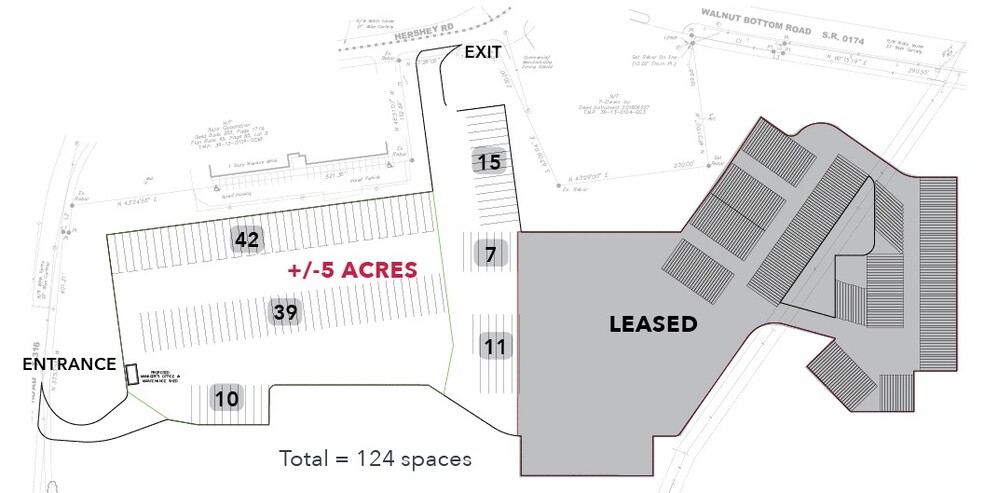 20 Hershey Rd, Shippensburg, PA à louer - Plan de site - Image 3 de 3