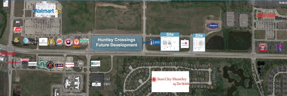 Huntley Crossings - Lot 7, Huntley, IL for lease - Primary Photo - Image 1 of 2