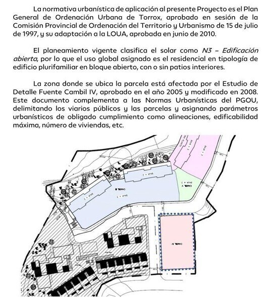 Terrain dans Torrox, Málaga à vendre - Plan de site - Image 3 de 4