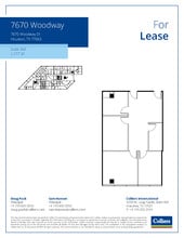 7670 Woodway Dr, Houston, TX for lease Floor Plan- Image 1 of 1