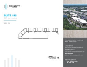 300 Tri State International, Lincolnshire, IL for lease Floor Plan- Image 1 of 1