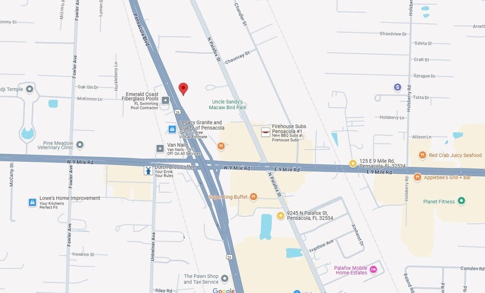 9500 Pensacola Blvd, Pensacola, FL à vendre - Photo du bâtiment - Image 2 de 3