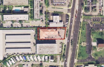 411 S Federal Hwy, Deerfield Beach, FL - AÉRIEN Vue de la carte