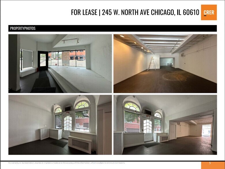 245 W North Ave, Chicago, IL à louer - Photo intérieure - Image 2 de 3