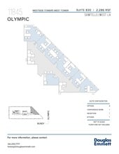 11845 W Olympic Blvd, Los Angeles, CA à louer Plan d’étage- Image 1 de 1