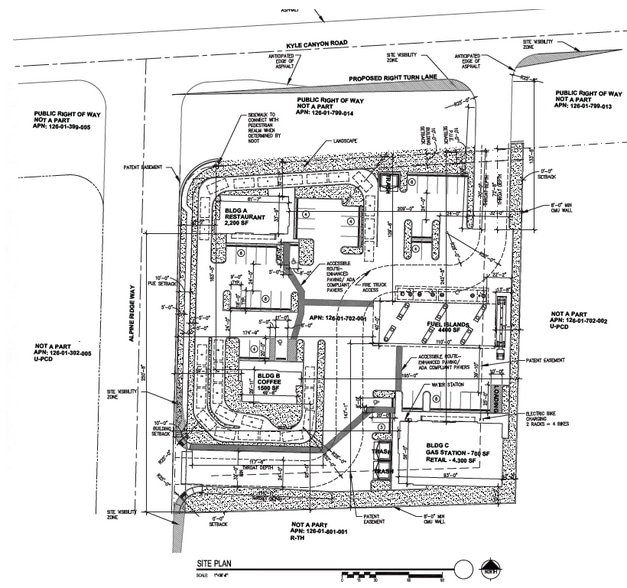 SEC Kyle Canyon Rd & Alpine Ridge Way rd, Las Vegas, NV for lease - Building Photo - Image 3 of 4