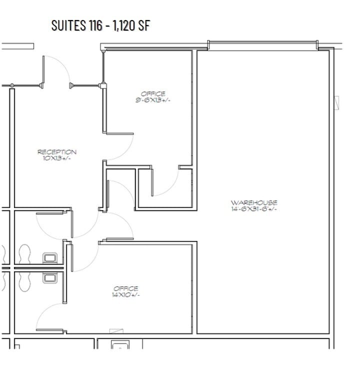 2910 Belmeade Dr, Carrollton, TX à louer Plan d’étage- Image 1 de 1