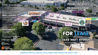 Plus de détails pour 2648 Watt Ave, Sacramento, CA - Vente au détail à louer