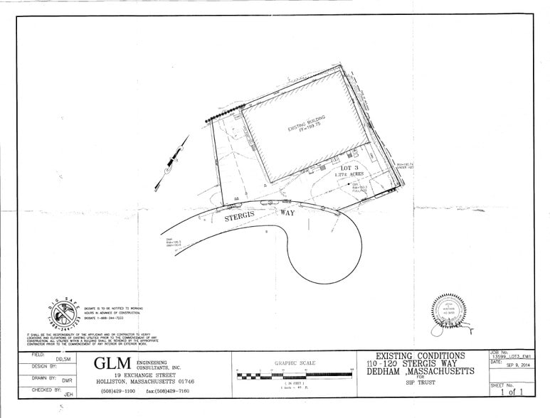 110-120 Stergis Way, Dedham, MA for lease - Building Photo - Image 2 of 11