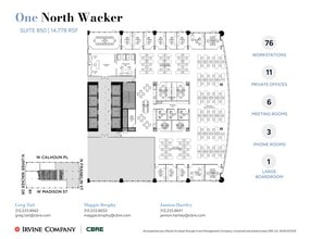 1 N Wacker, Chicago, IL à louer Plan de site- Image 1 de 1