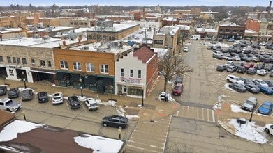 110 W Burlington Ave, La Grange, IL for lease Aerial- Image 2 of 11