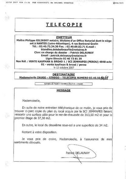 Commerce de détail dans Nantes à louer - Plan d’étage - Image 3 de 5