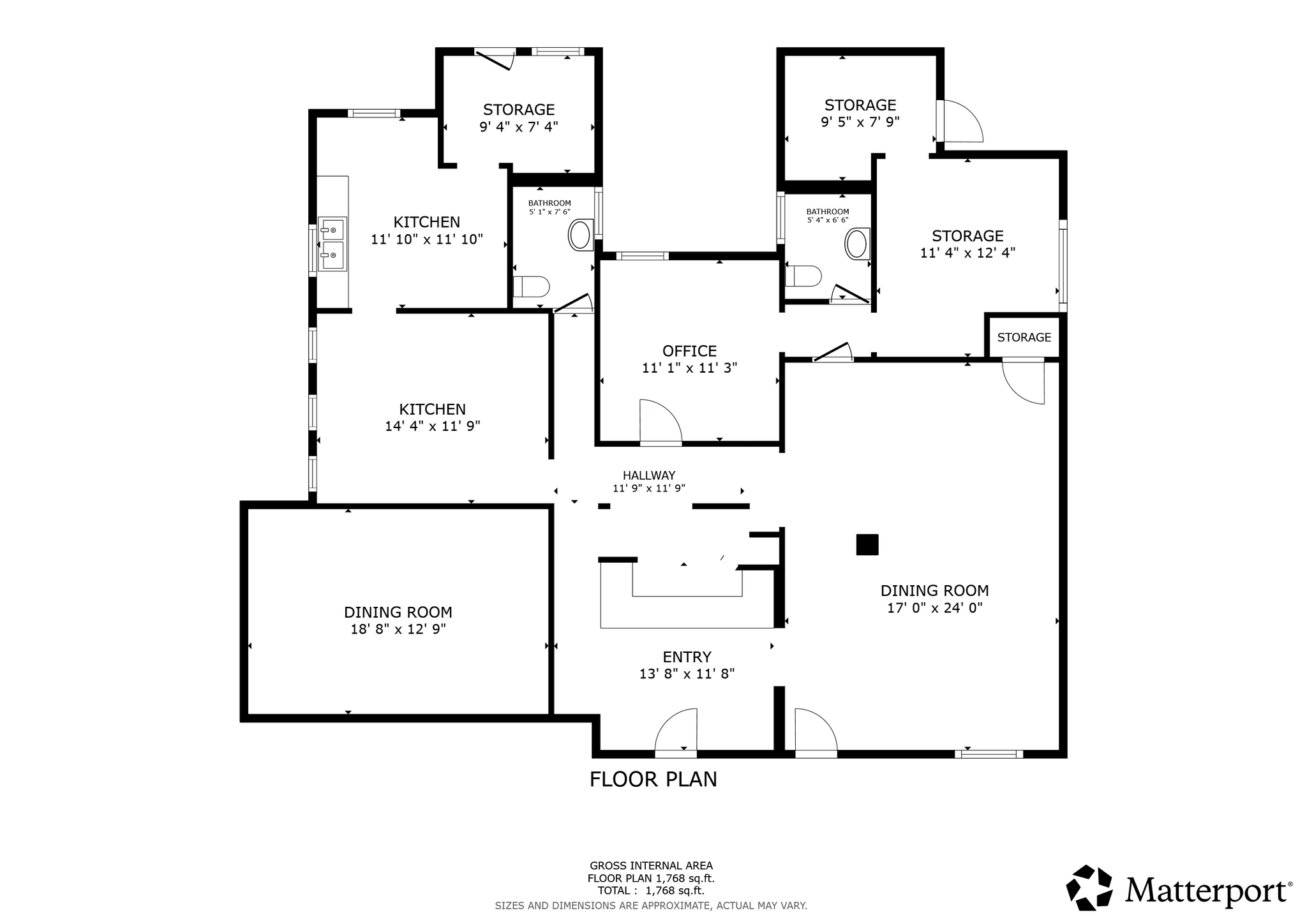 4125 Sunnyside Dr, Riverside, CA for lease Floor Plan- Image 1 of 1
