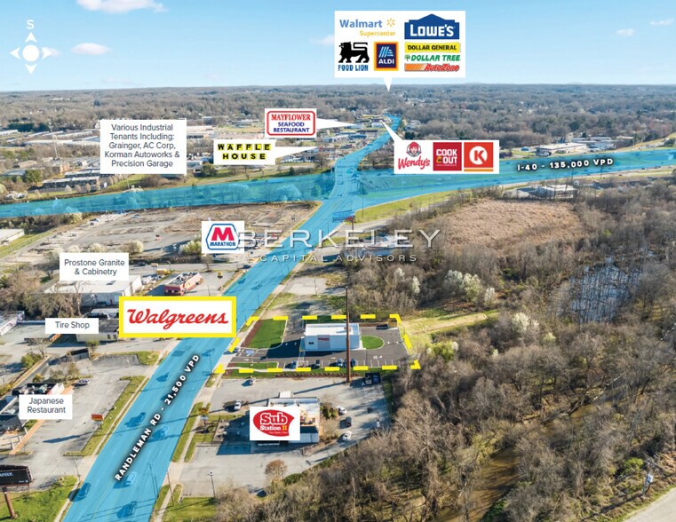 2416 Randleman Rd, Greensboro, NC à vendre - Photo du bâtiment - Image 2 de 8