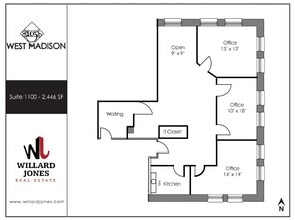 105 W Madison St, Chicago, IL for lease Floor Plan- Image 1 of 1