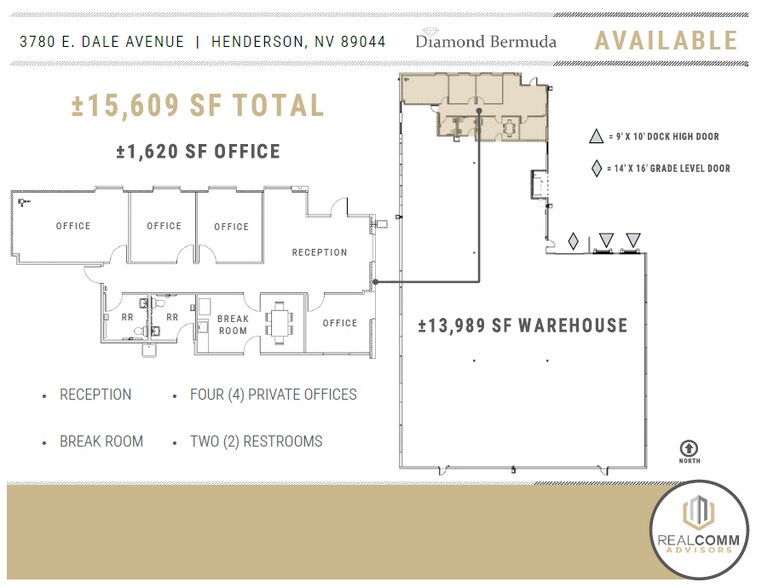3780 E Dale Ave, Henderson, NV à louer - Photo du bâtiment - Image 3 de 8