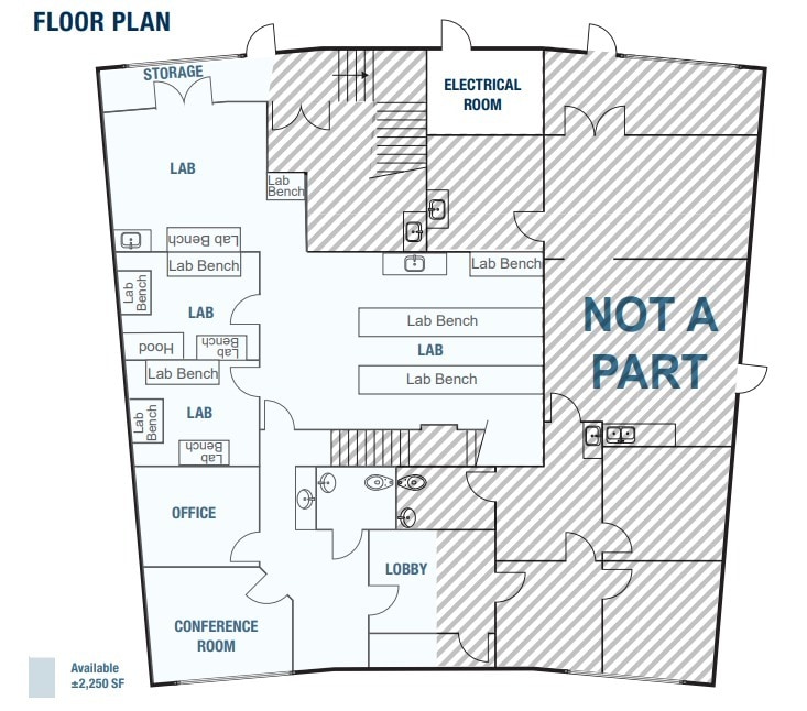 9924 Mesa Rim Rd, San Diego, CA for lease Floor Plan- Image 1 of 1