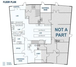 9924 Mesa Rim Rd, San Diego, CA for lease Floor Plan- Image 1 of 1