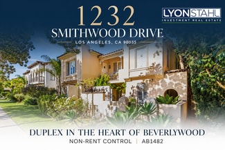 Plus de détails pour 1232 Smithwood Dr, Los Angeles, CA - Multi-résidentiel à vendre