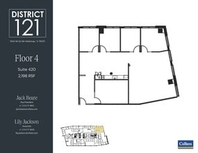 7300 SH 121 SB, McKinney, TX à louer Plan d’étage- Image 1 de 2