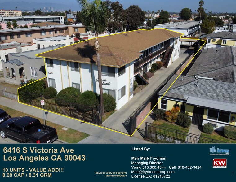 6416 S Victoria Ave, Los Angeles, CA for sale - Building Photo - Image 1 of 14