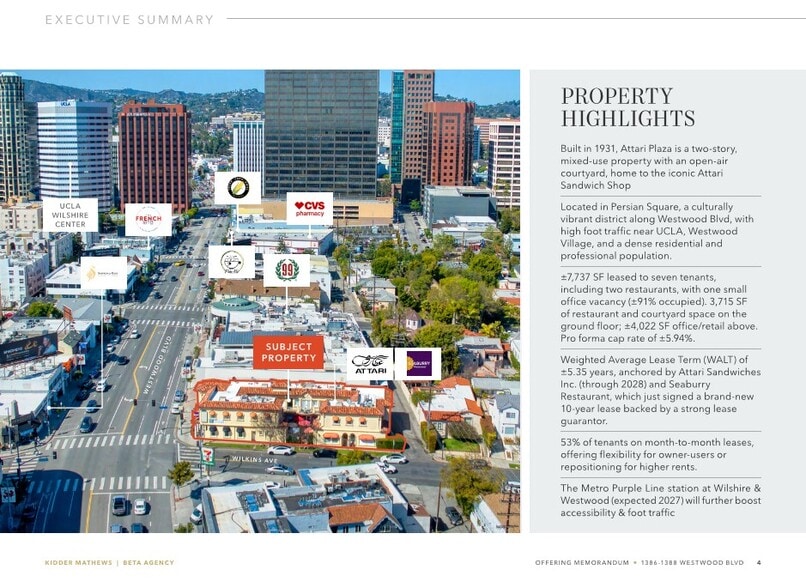 1386-1388 Westwood Blvd, Los Angeles, CA for sale - Building Photo - Image 3 of 52