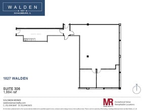 1827 Walden Office Sq, Schaumburg, IL for lease Floor Plan- Image 1 of 5
