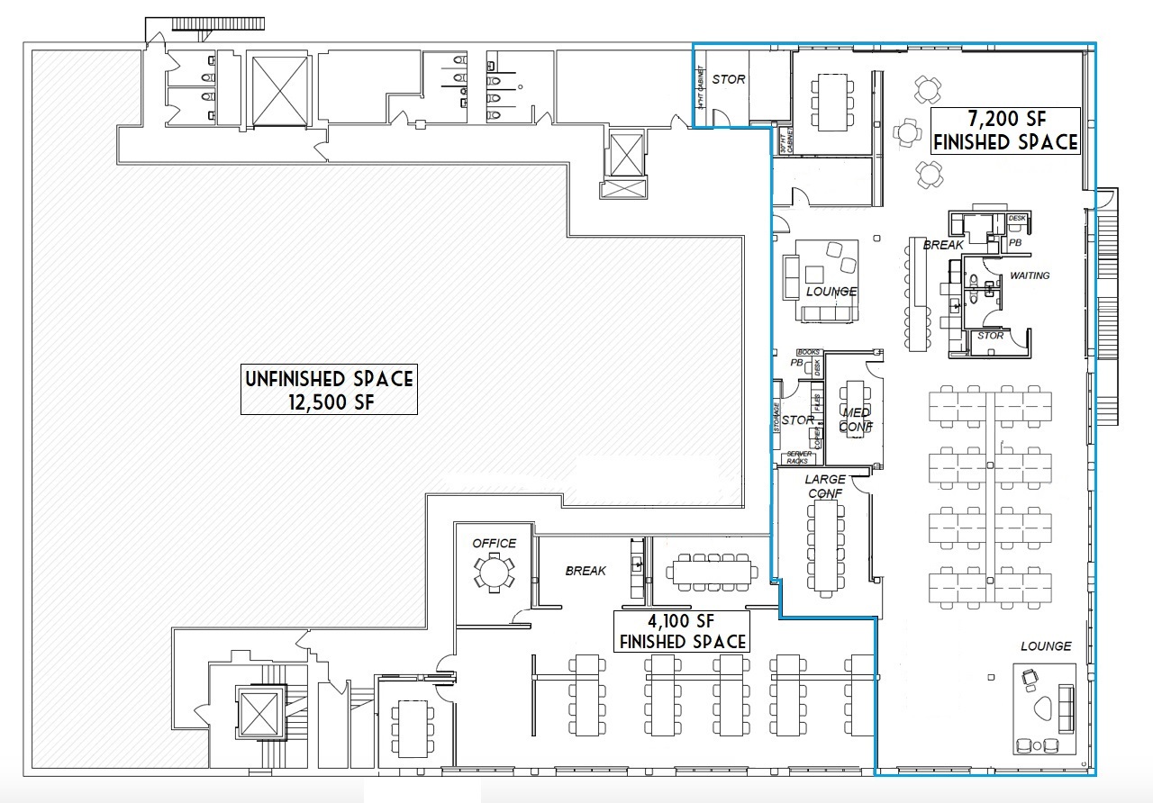 209 W 9th St, Austin, TX à louer Plan d  tage- Image 1 de 22