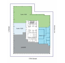 1660 L St NW, Washington, DC for lease Floor Plan- Image 1 of 1