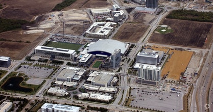 17 Cowboys Way, Frisco, TX - AERIAL  map view - Image1