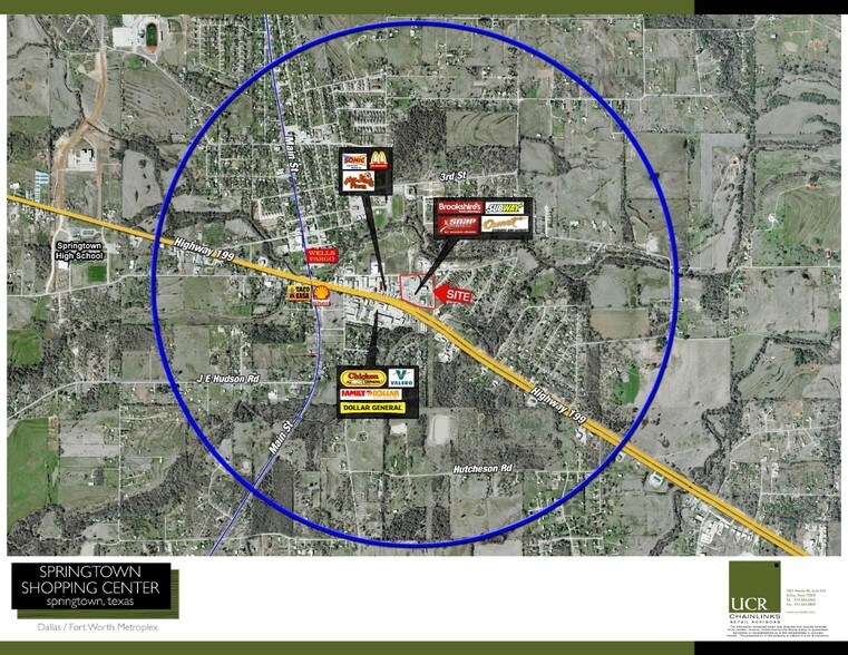 501 E Highway 199, Springtown, TX à louer - Aérien - Image 2 de 8
