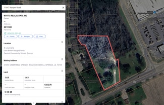 More details for 11647 Hooper Rd, Baton Rouge, LA - Land for Sale